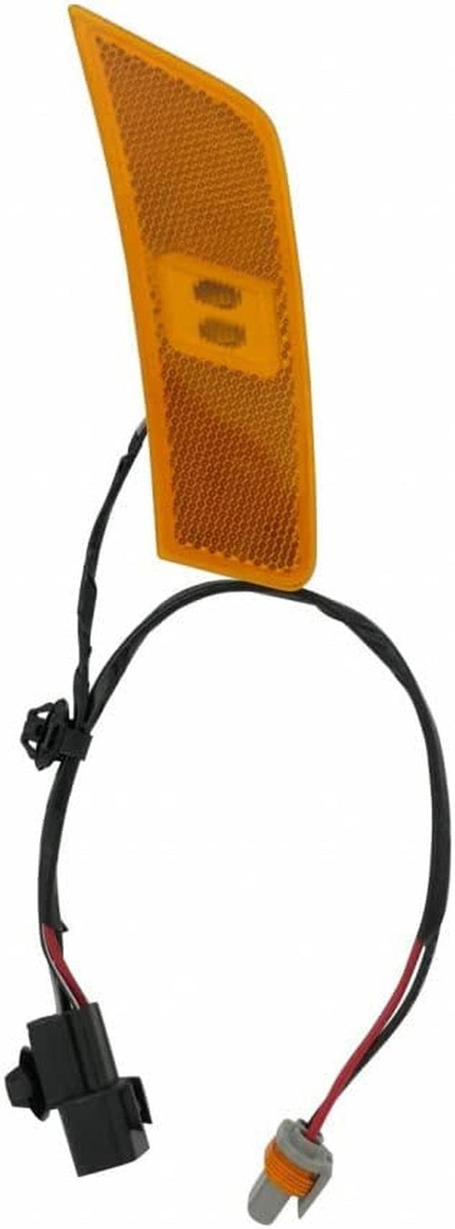 For Kia Seltos 2021 2022 Side Marker Light Assembly Passenger Side | Front | EX/EX Premium/S/S Turbo Model | CAPA | Replacement for KI2551110 | 921A2 Q5120