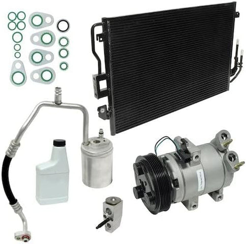 A/C Compressor Kit with Condenser - Compatible with 2009-2012 Ford Escape 3.0L V6 99G VIN G