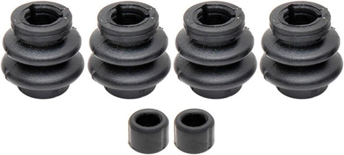 Professional 18K1173 Front Disc Brake Caliper Rubber Bushing Kit with Seals