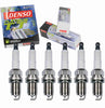 6 Pc DENSO Platinum TT Spark Plugs Compatible with Dodge Journey 3.5L V6 2010