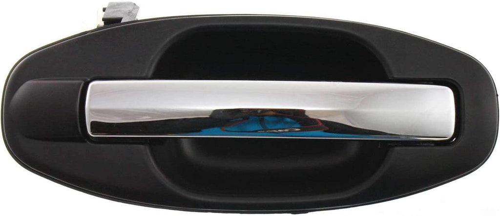Front and Rear, Driver and Passenger Side Exterior Door Handle SET Compatible with 2001-2006 Hyundai Santa Fe