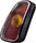 Dorman 1611421 Passenger Side Tail Light Assembly Compatible with Select Mini Models