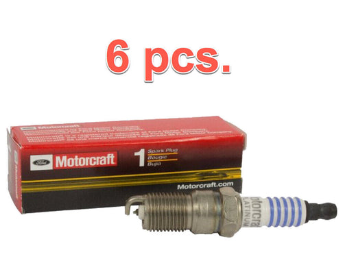 6 Spark Plugs OEM for FORD Motorcraft SP500 Platinum AGSF22FM V6