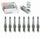 8 Pc NGK V-Power Spark Plugs Compatible with Land Rover LR3 4.4L V8 2005-2009