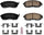 (Z23-815) Z23 Evolution Sport Brake Pads, Front