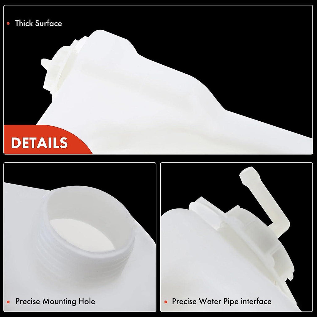 A-Premium Engine Coolant Overflow Recovery Reservoir Tank [W/Cap] Compatible with Acura EL 1998-2000, Honda Civic 1996-2000, 1.6L, Replace # 19101P2A000