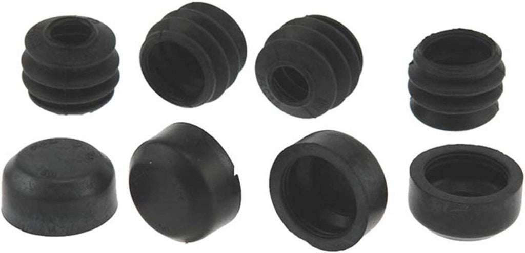 Professional 18K1930 Front Disc Brake Caliper Rubber Bushing Kit with Seals and Caps