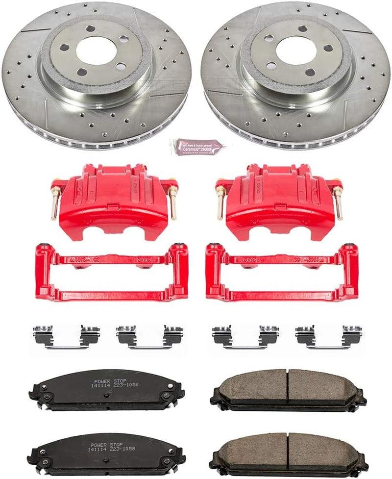 (KC2560) 1-Click Performance Brake Kit with Calipers