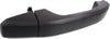for Chevy Silverado 1500 2014 15 16 17 18 2019 Door Handle Driver or Passenger Side | Rear | Outer | Black Textured Finish | Replacement for GM1520149 | 22923605, 23438322