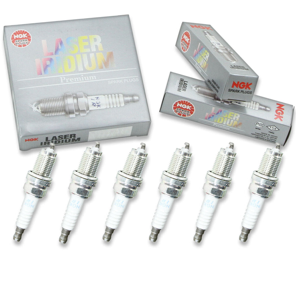 6 Pcs NGK Laser Iridium Spark Plugs 2007-2009 for Acura MDX 3.7L V6 - Engine Ne