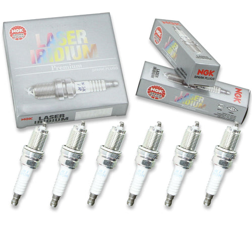 6 Pcs NGK Laser Iridium Spark Plugs 2007-2009 for Acura MDX 3.7L V6 - Engine Ne