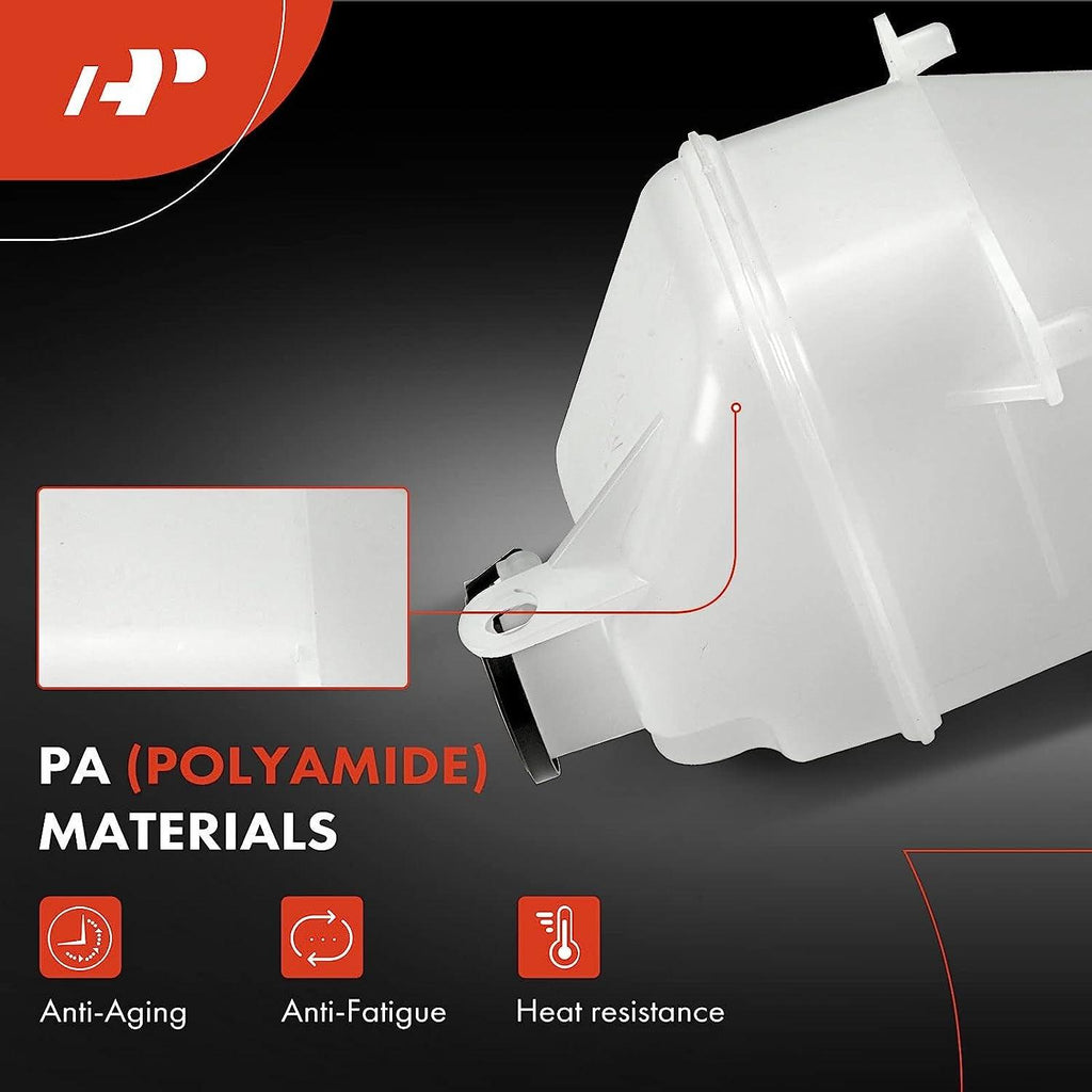A-Premium Engine Coolant Overflow Recovery Reservoir Tank [W/Cap] Compatible with Mini Cooper 2002-2008 L4 1.6L, Replace # 17107515485