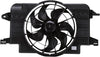 620390 Cooling Fan Assembly Compatible with 1994-2002 Saturn Coupe , Black