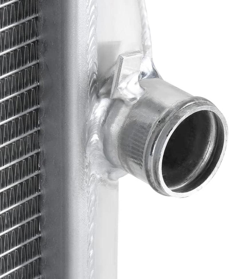 Manual Transmission 2-Row Aluminum High Performance Cooling Radiator Compatible with BMW Z3 M Coupe L6 3.2L 1998-2002