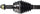 NCV51019 CV Axle Shaft Assembly for Select 2008-11 Mitsubishi Outlander - Front Right (Driver Side)
