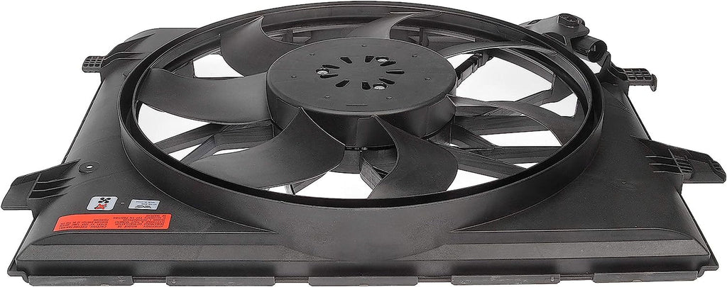 Dorman 621-600 Engine Cooling Fan Assembly Compatible with Select Dodge / Jeep Models, Black