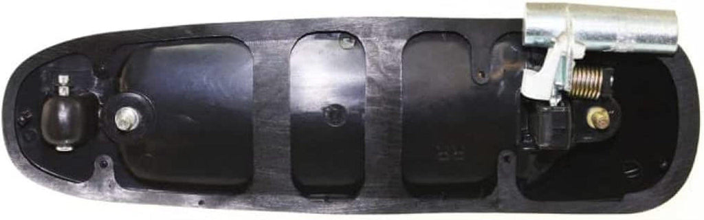 Compatible with Dodge Ram 2500 Exterior Door Handle 2003-2009 Passenger Side Rear, Textured Black | Trim: All Submodels | CH1521109 | 55275684AB