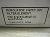 572744 Facet Filter 28025-G an 6235-3A