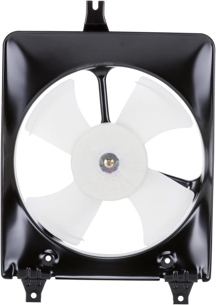 610060 Cooling Fan Assembly Compatible with 1998-2002 Honda Accord, Black