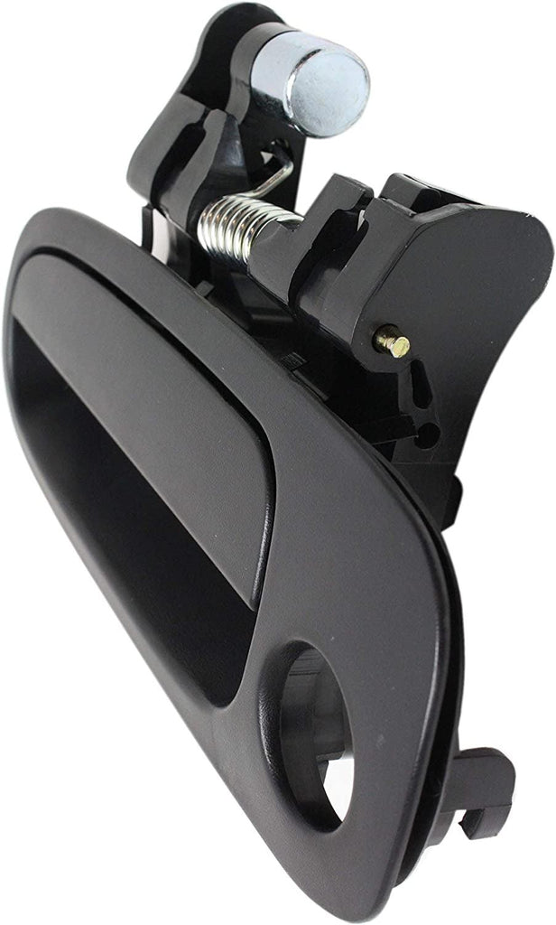 Exterior Door Handle Compatible with 1998-2002 Toyota Corolla, Fits 1998-2002 Chevrolet Prizm Front, Driver Side Partslink TO1310132