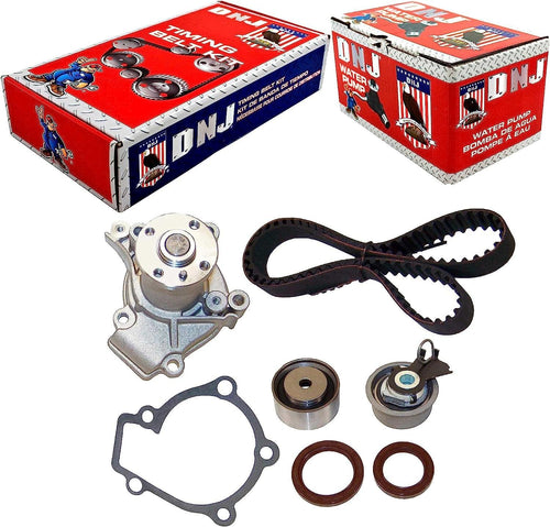 DNJ TBK124BWP Timing Belt Kit with Water Pump/For 2006-2007 / Hyundai/Elantra, Tucson / 2.0L / DOHC / L4 / 16V / 1975Cc