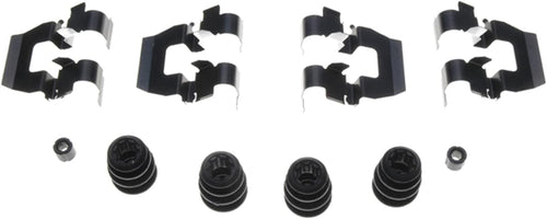 Gold 18K873X Rear Disc Brake Caliper Hardware Kit with Clips, Seals, and Bushings