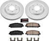 CRK2961 Coated Brake Rotor & Ceramic Brake Pads- Front