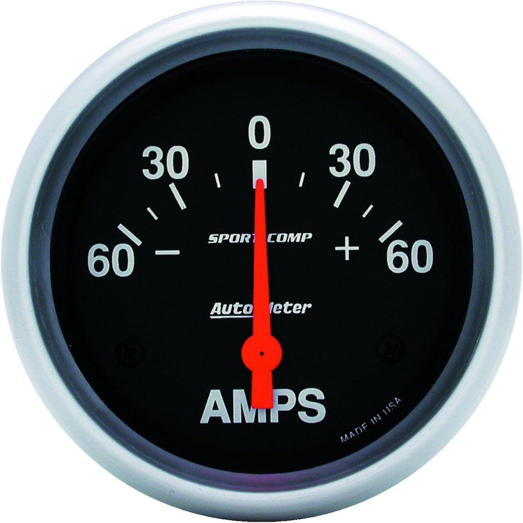 3586 Sport-Comp Electric Ampmeter Gauge