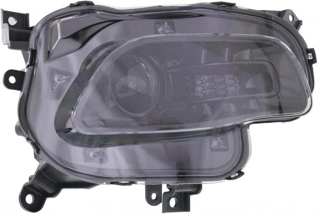 For Jeep Cherokee 2014-2017 Headlight Assembly Halogen Black Trim Passenger Side CH2503249 | 68102846AD, 68102846AC