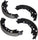 BOSCH BS945 Blue Drum Brake Shoe Set - Compatible with Select Scion Iq, Xd; Toyota Corolla, Prius C