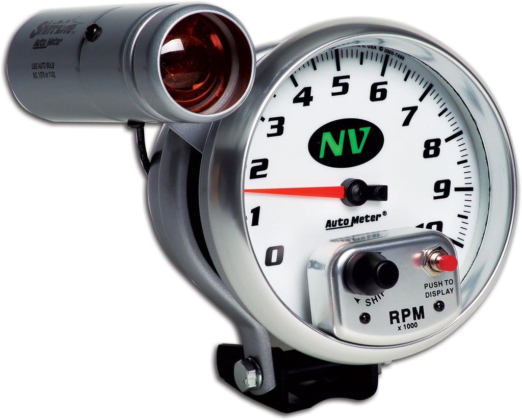 7499 Shift-Lite 5" 10000 RPM NV Tachometer