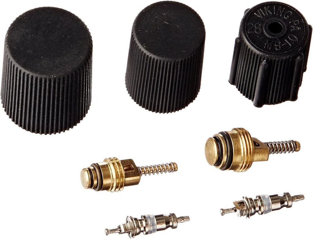 26779 Cap & Valve Air Conditioning System Seal Kit, Black