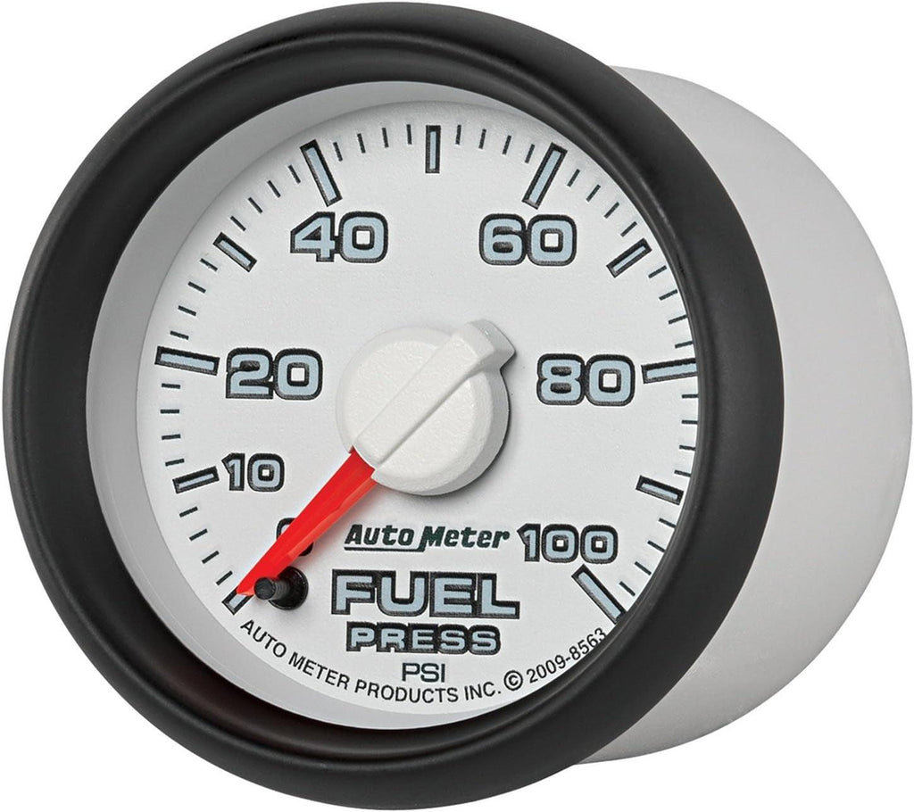 8563 Factory Match 2-1/16" 0-100 PSI Fuel Pressure for Dodge