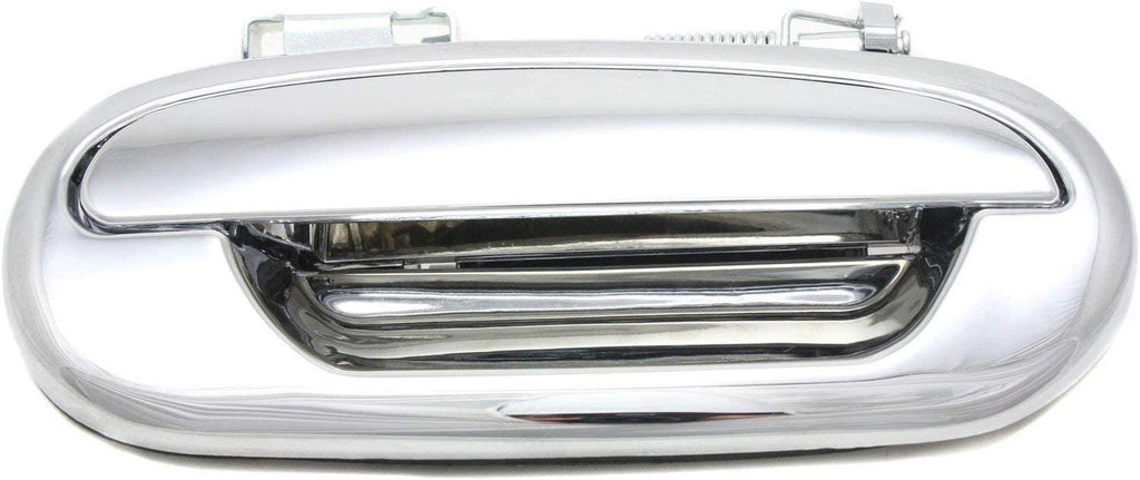 Exterior Door Handle Compatible with FORD EXPEDITION 1997-2002 / F-150 2001-2003 Set of 4 Front and Rear Right Side and Left Side Chrome