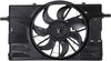 622090 Cooling Fan Assembly Compatible with 2004-2011 Volvo S40, Black