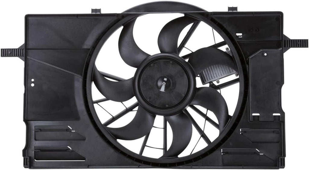 622090 Cooling Fan Assembly Compatible with 2004-2011 Volvo S40, Black