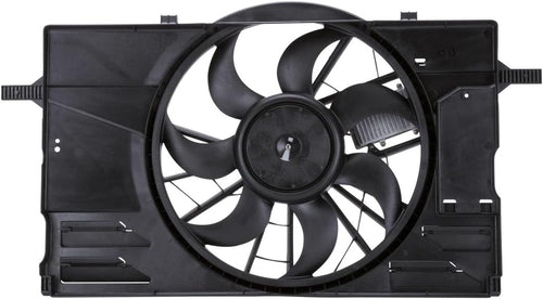 622090 Cooling Fan Assembly Compatible with 2004-2011 Volvo S40, Black