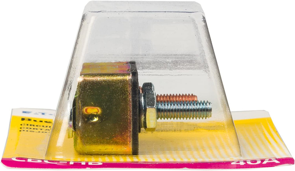 (BP/CBC-40HB-RP) 40 Amp Type-I Stud Mount Circuit Breaker with Lengthwise Bracket