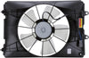601060 Cooling Fan Assembly Compatible with 2006-2008 Honda Ridgeline , Black
