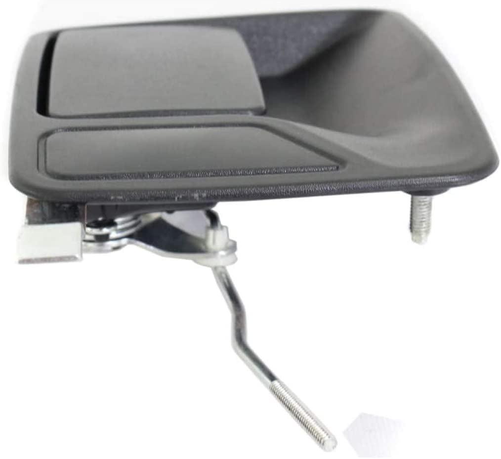 For Ford F-450 Super Duty Exterior Door Handle Front or Rear, Passenger Side Black (2008-2016) | Trim:All Submodels | FO1521104 | F81Z2626601AAB