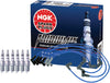 NGK Wire & 6 Iridium IX Spark Plugs Kit for Ford Ranger Mazda B3000 3.0 V6