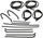 1964-1966 Chevrolet Chevrolet Fullsize Pickup Belt, Channel,Door Seal, Vent Window Seal Kit - KG1005-14 - Fairchild Industries
