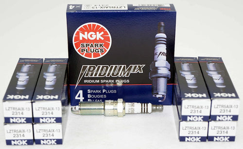 8 New NGK IRIDIUM IX Spark Plug LZTR5AIX-13 # 2314