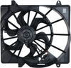 621940 Cooling Fan Assembly Compatible with 2008-2012 Jeep Liberty, Black