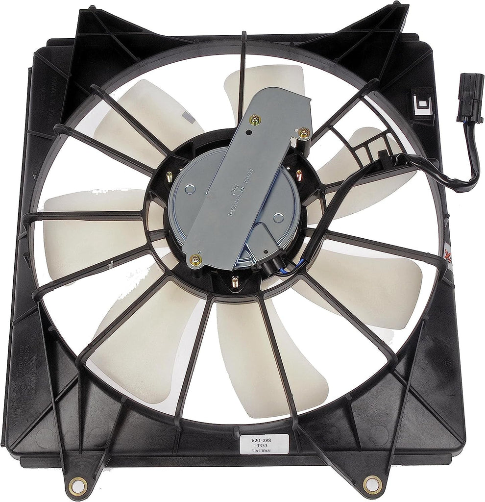 Dorman 620-298 Passenger Side Engine Cooling Fan Assembly Compatible with Select Honda Models