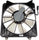 Dorman 620-298 Passenger Side Engine Cooling Fan Assembly Compatible with Select Honda Models