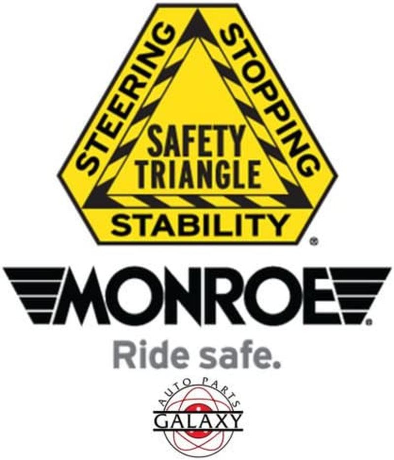 Quick Mount Kit of 4 Shocks Fits Jeep Grand Cherokee 1999-2004 Monro-Matic plus Front & Rear for Replacement, Performance, Leveling, Touring & Offroad