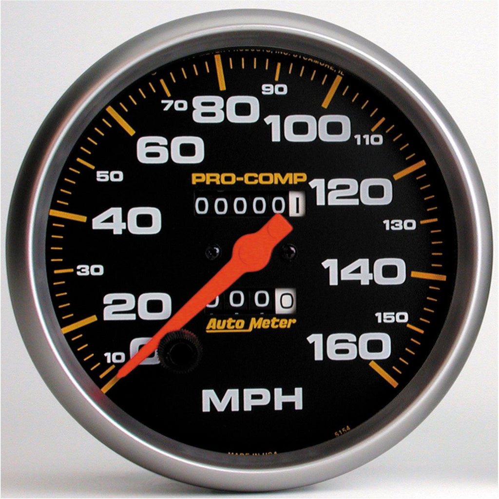 5 in. SPEEDOMETER 0-160 MPH PRO-COMP - greatparts