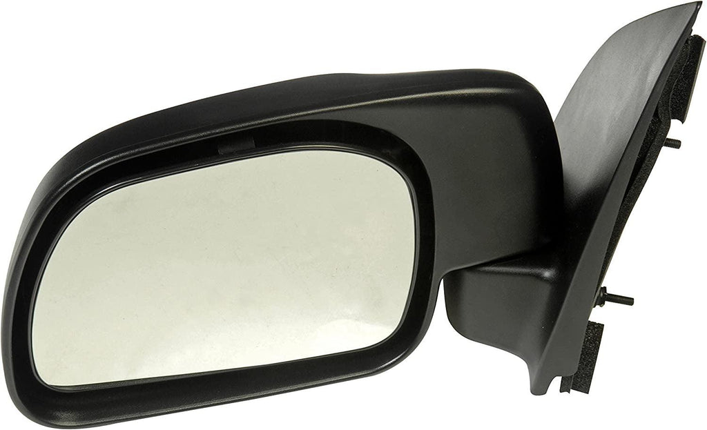 Dorman 955-1456 Driver Side Manual Door Mirror - Folding Compatible with Select Ford Models, Black