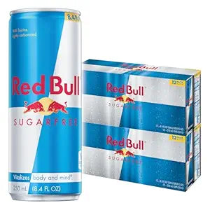 Red Bull Sugar Free, 8.4-Ounce Cans 2 pack of 12 (total count 24)